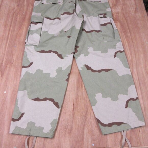 Military Desert Camo Ripstop Tactical Pants Sz XL Double Knee Cargo Utility NWT - Picture 8 of 16